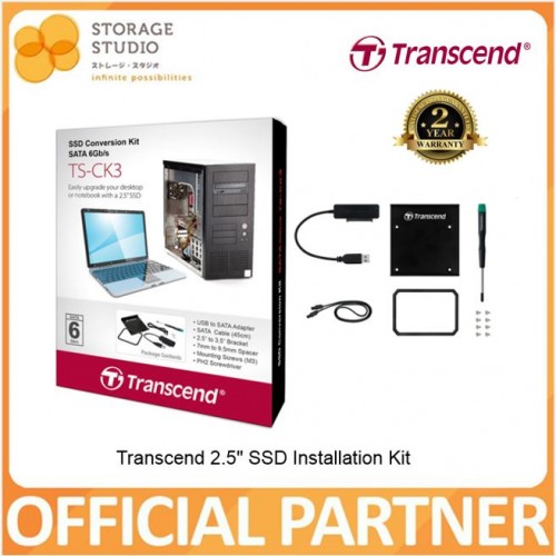 Transcend TS-CK3 2.5" Hard Drive Adapter Kit